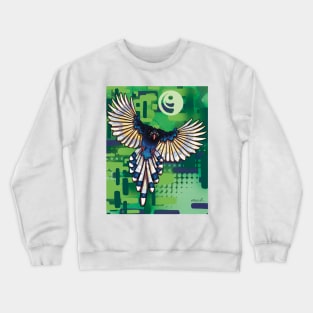 Taiwanese blue magpie Crewneck Sweatshirt